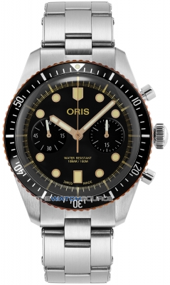 Oris Divers Sixty-Five Chronograph 01 771 7744 4354-07 8 21 18 watch